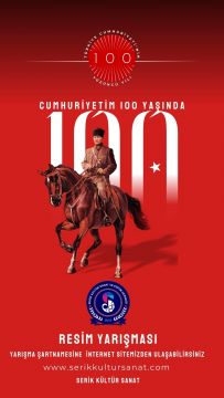 "Cumhuriyetim 100 Yaşında" Resim Yarışması